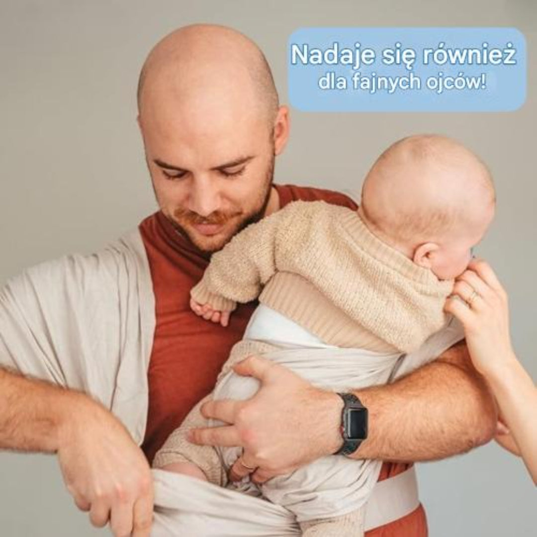 Chusta do noszenia niemowląt, ergonomiczny design