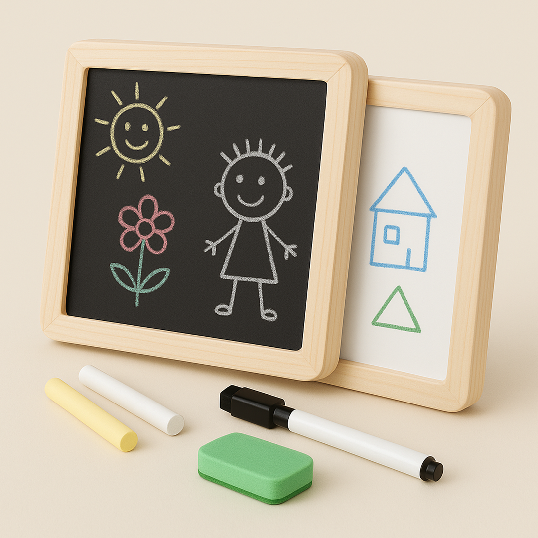 Tablica do Rysowania dla Maluchów – Dwustronna Tablica Kredowa i Biała