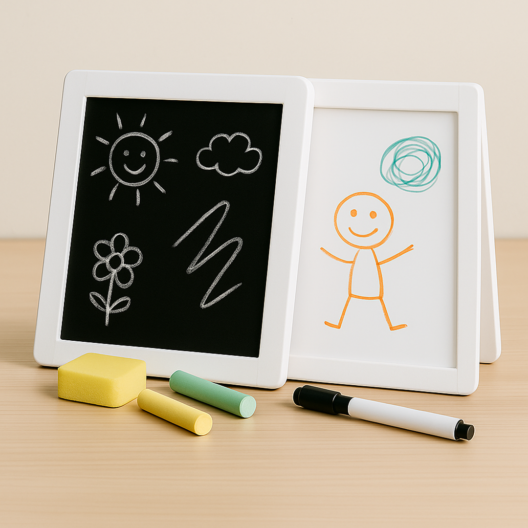 Tablica do Rysowania dla Maluchów – Dwustronna Tablica Kredowa i Biała