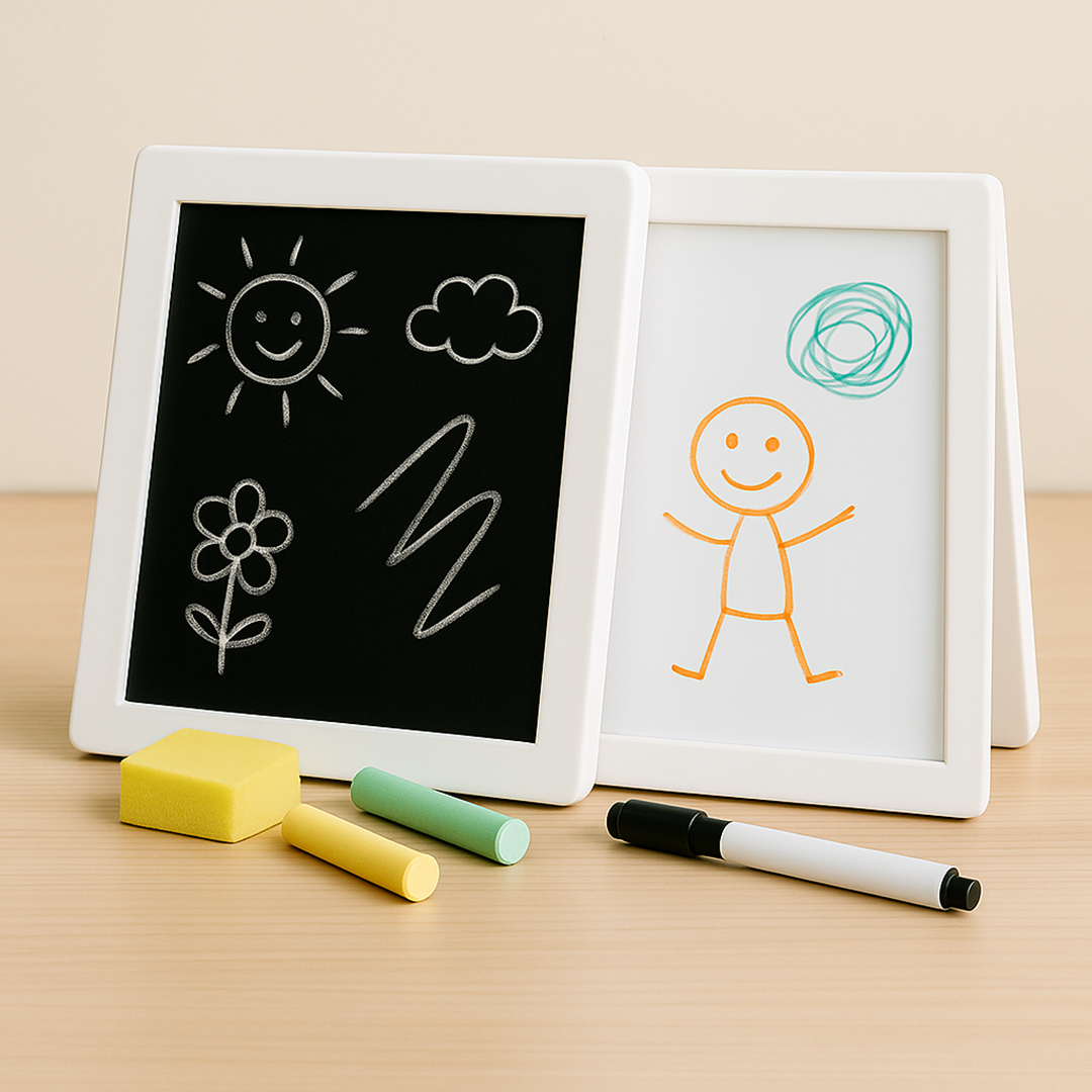 Tablica do Rysowania dla Maluchów – Dwustronna Tablica Kredowa i Biała