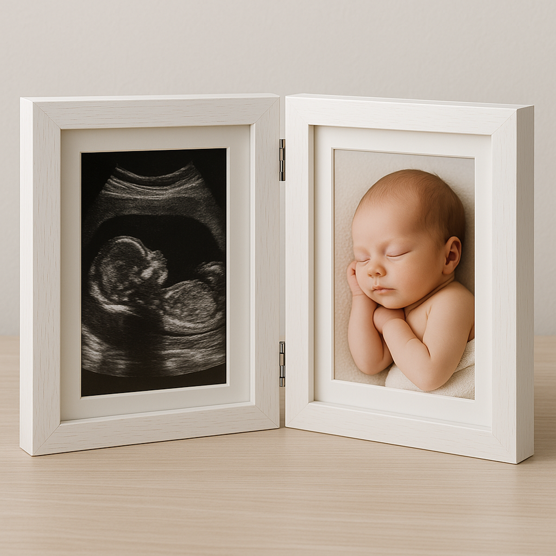 Podwójna Ramka na Zdjęcia – Echo & Newborn do Zachowania Najważniejszych Wspomnień
