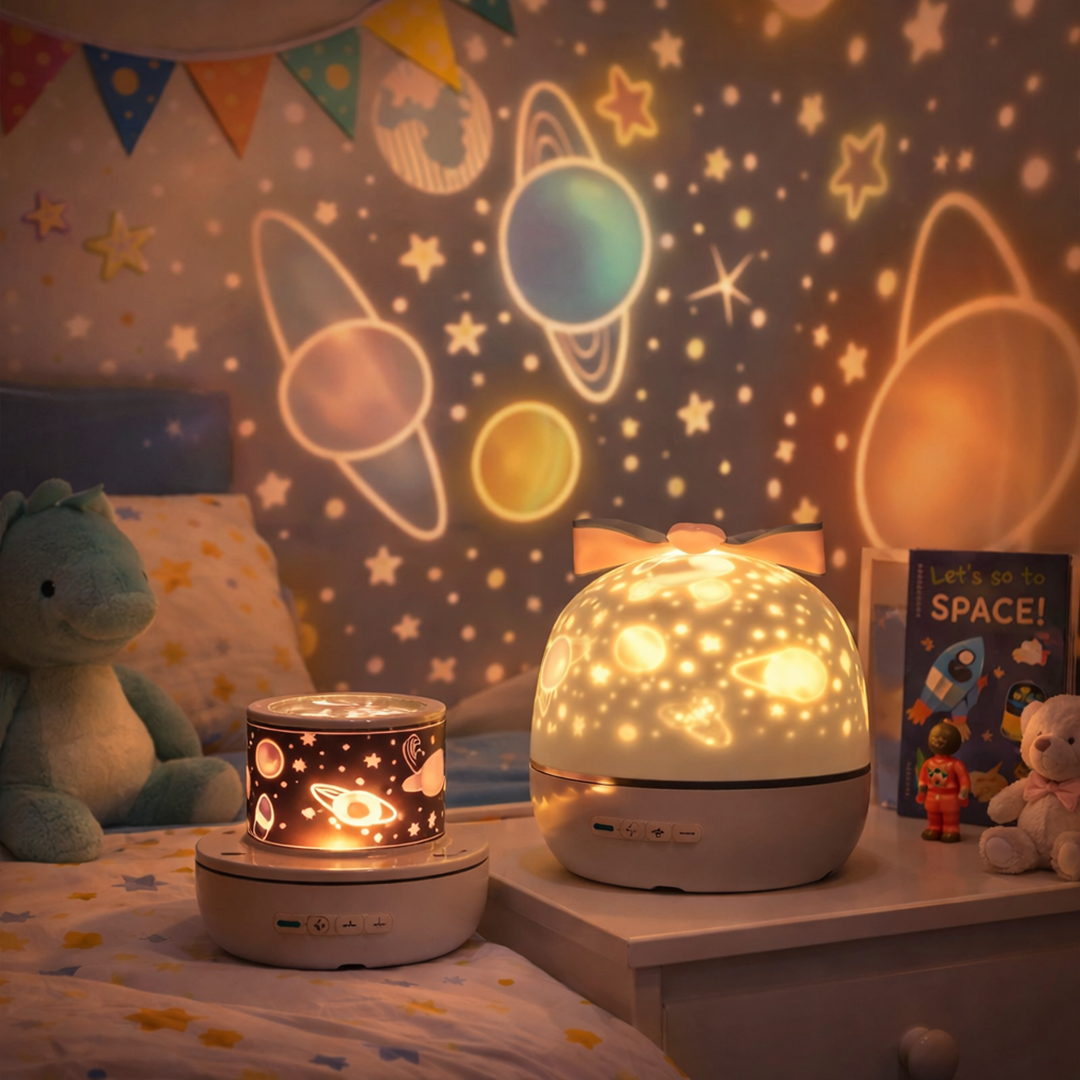 Projektor gwiazd Galaxy – Relaksujące nocne światło zapewniające spokojny sen