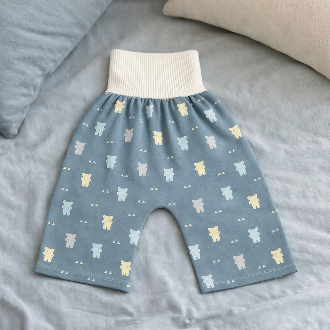 Treningowe majtki dla niemowląt – wielorazowe majtki do nauki korzystania z nocnika z zabawnym akcentem