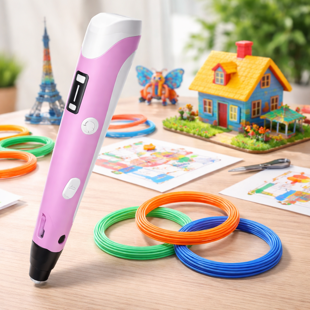 Długopis do druku 3D do kreatywnego projektowania – Rysuj i buduj w 3D z zabawą