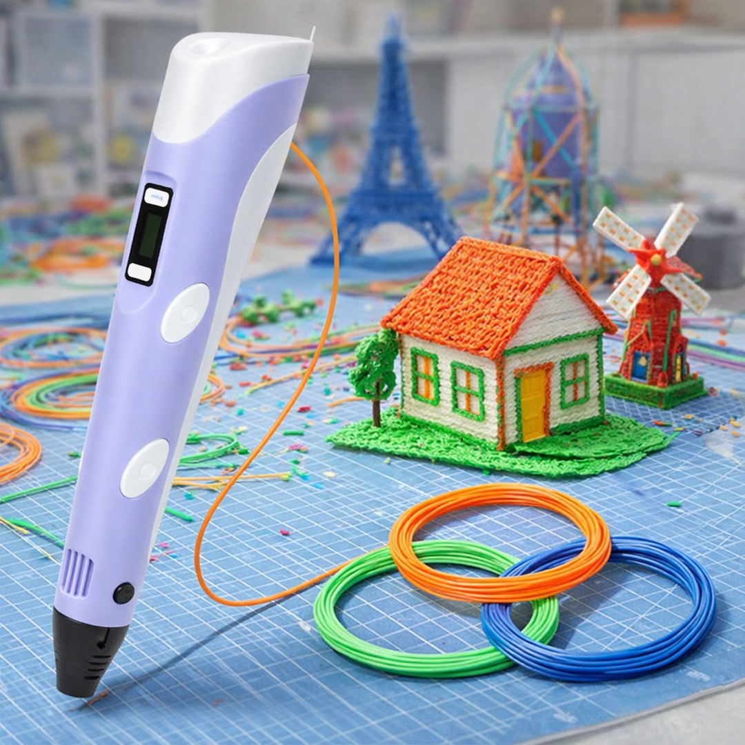 Długopis do druku 3D do kreatywnego projektowania – Rysuj i buduj w 3D z zabawą