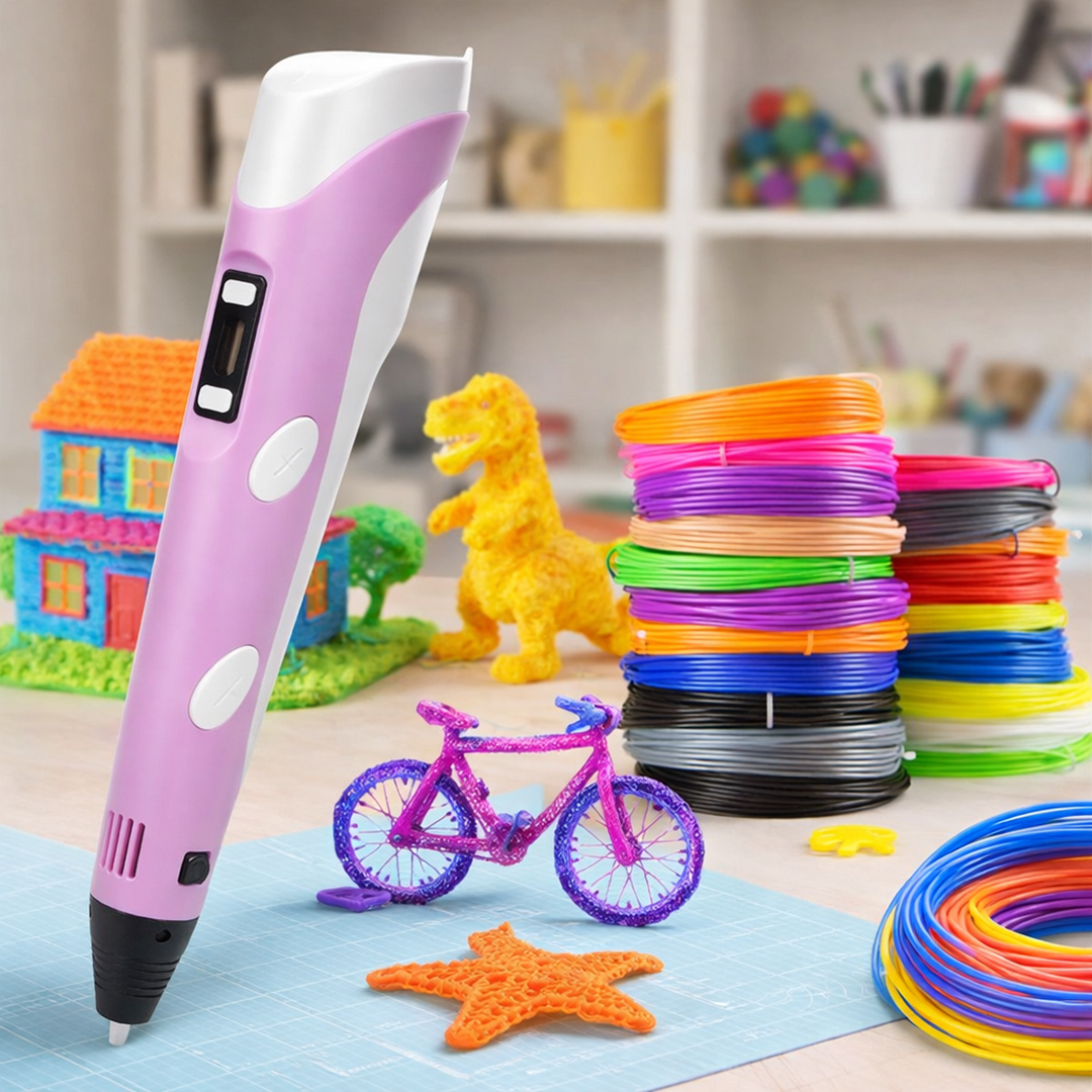 Długopis do druku 3D do kreatywnego projektowania – Rysuj i buduj w 3D z zabawą
