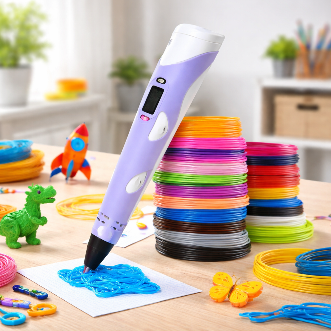 Długopis do druku 3D do kreatywnego projektowania – Rysuj i buduj w 3D z zabawą