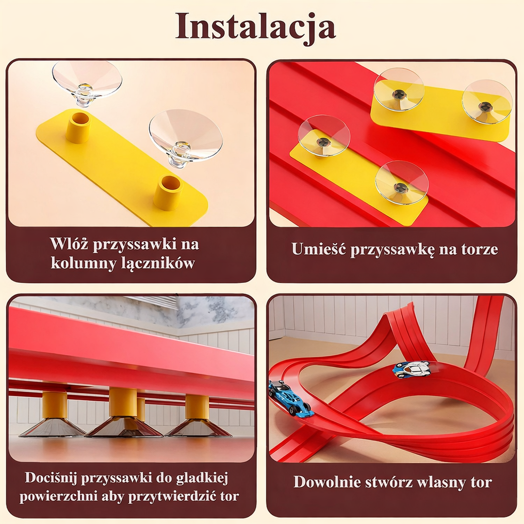 Flexible Race Track – Build and Race