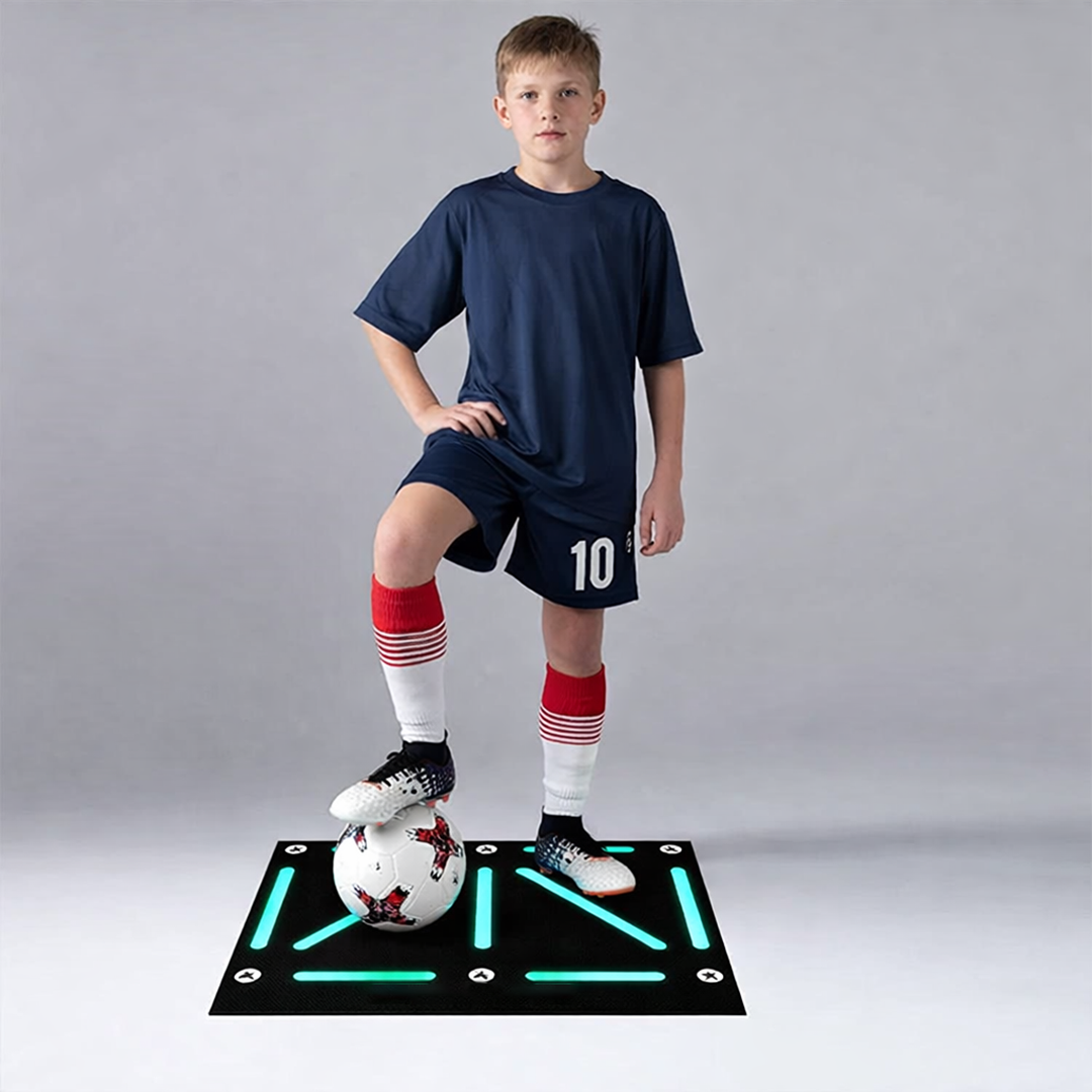 Mata treningowa do piłki nożnej – antypoślizgowa, do ćwiczeń technicznych