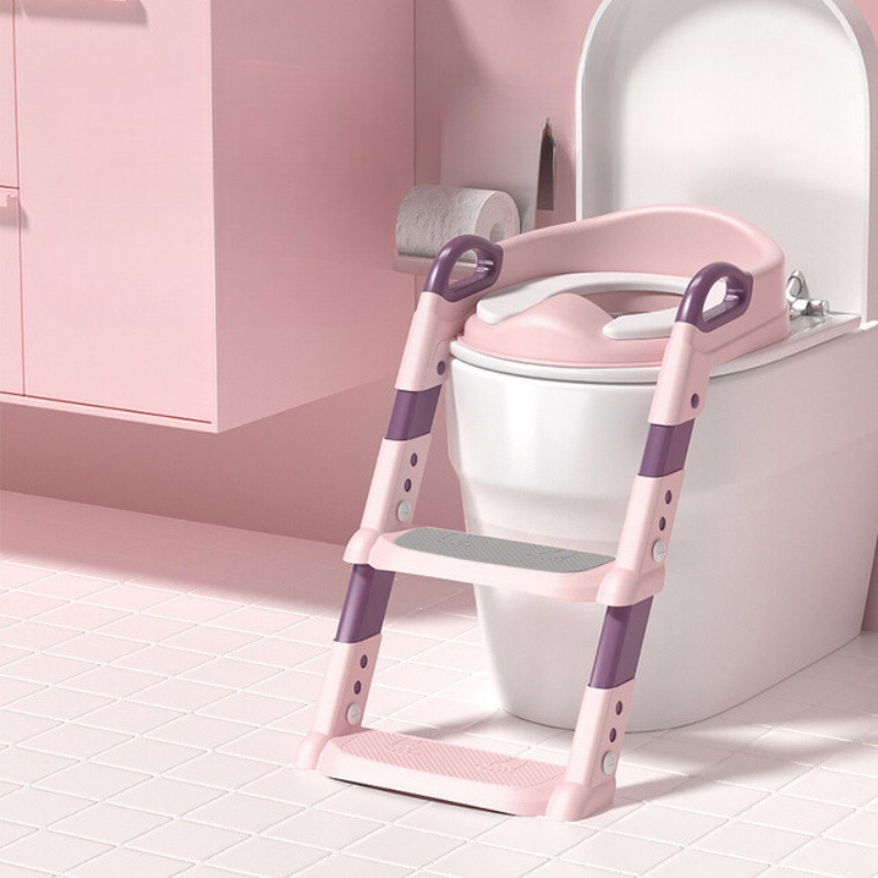 Pot de chambre pour enfants avec marchepied – entraîneur de toilette 2 en 1