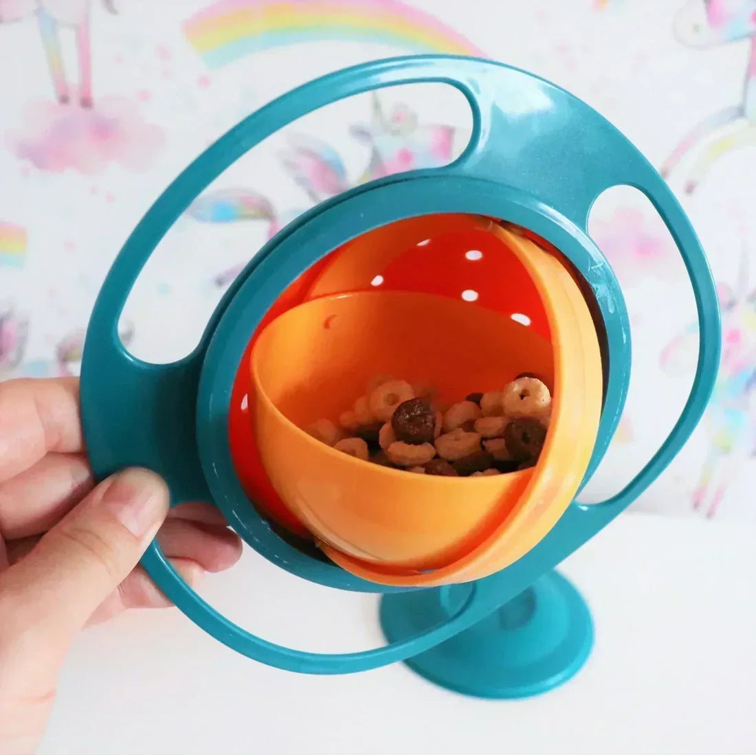 Bol pour enfants 360° – anti-renversement, pour apprendre à manger seul