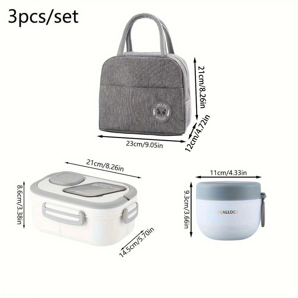 Zestaw lunchbox + torba termiczna + kubek śniadaniowy dla dzieci