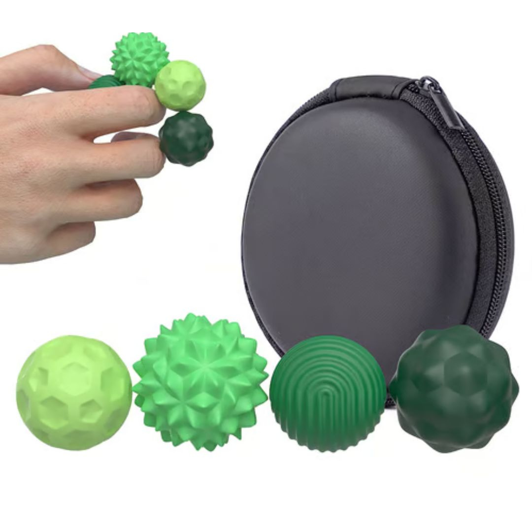 Zestaw magnetycznych piłeczek antystresowych, zabawki sensoryczne fidget