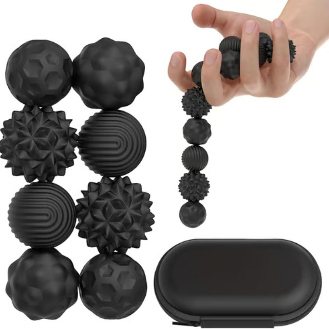 Zestaw magnetycznych piłeczek antystresowych, zabawki sensoryczne fidget