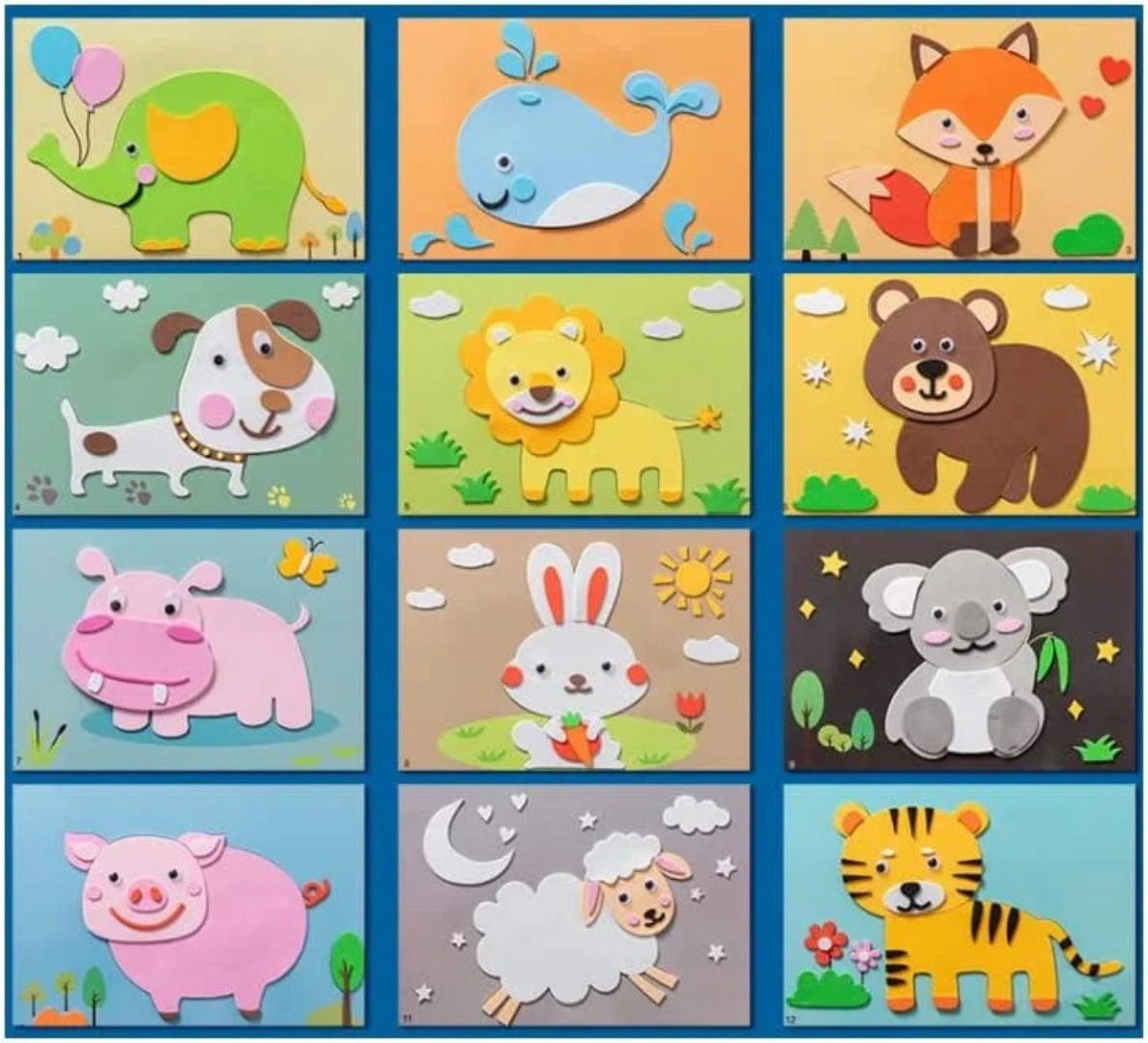 Puzzle piankowe 3D, zestaw kreatywny DIY