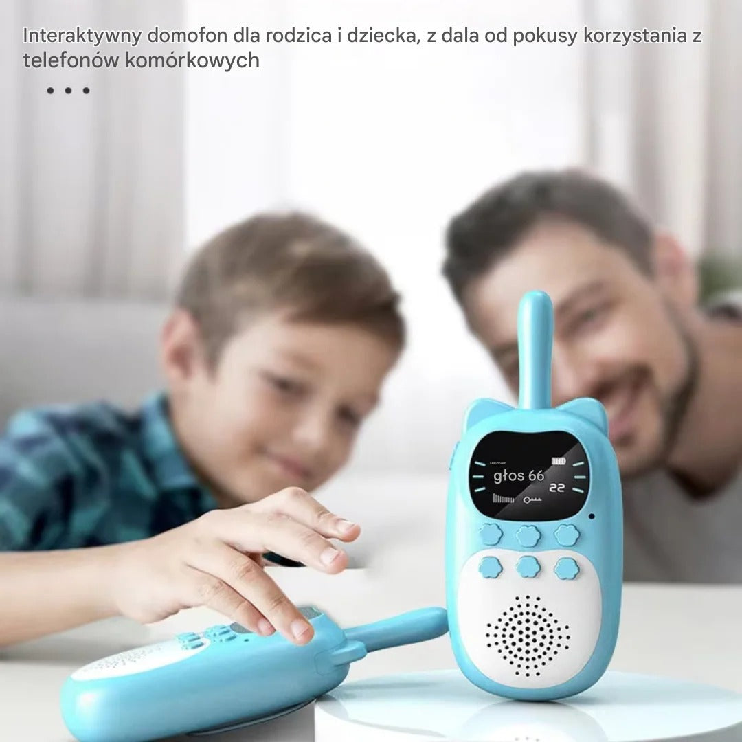 Krótkofalówki na akumulator, zestaw komunikacyjny o zasięgu 3 km