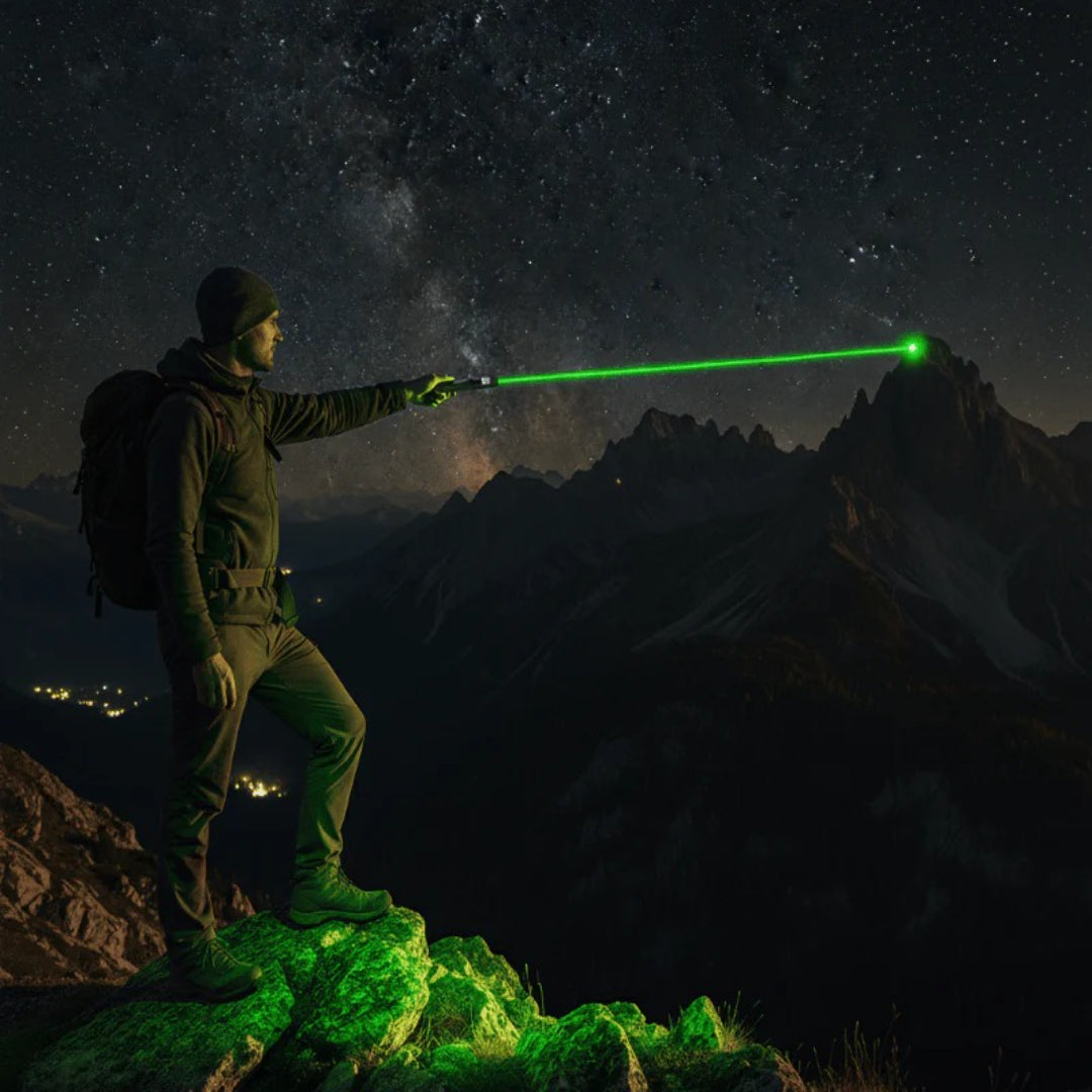 Regulowany Wskaźnik Laserowy Z Ogniskowaniem – Mocna Wiązka Światła