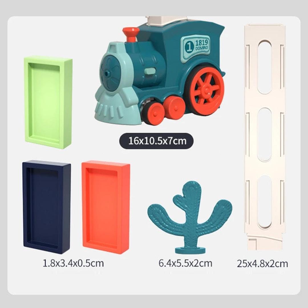 Pociąg Domino dla Dzieci – Automatyczna Gra Domino