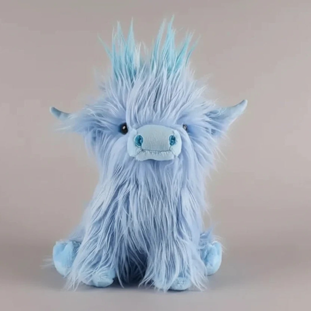 Zabawka Highland Cow, miękka pluszowa przytulanka