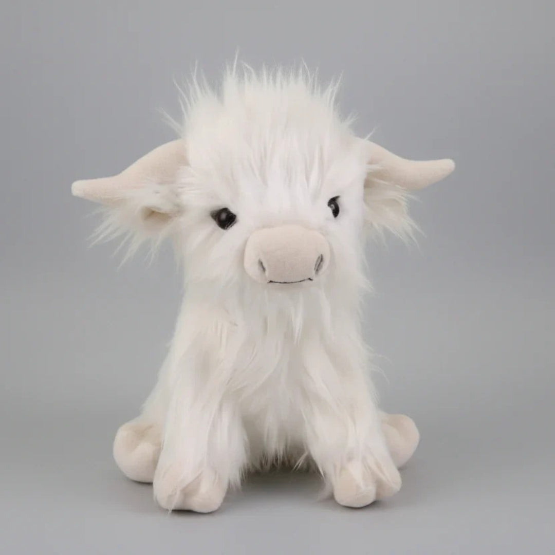 Zabawka Highland Cow, miękka pluszowa przytulanka