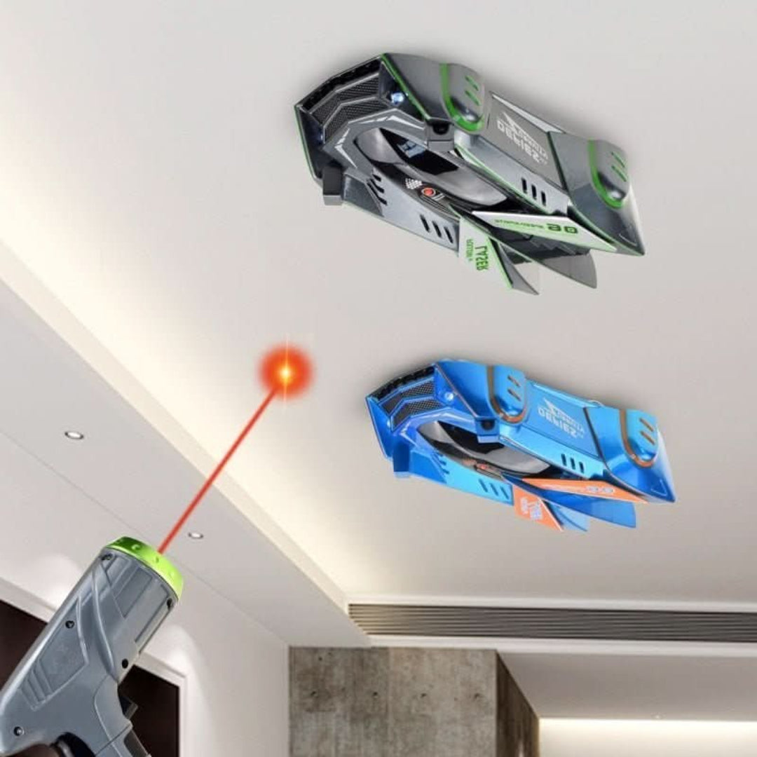 Samochód RC do wspinaczki po ścianach, sterowany laserowo pojazd zdalnie sterowany