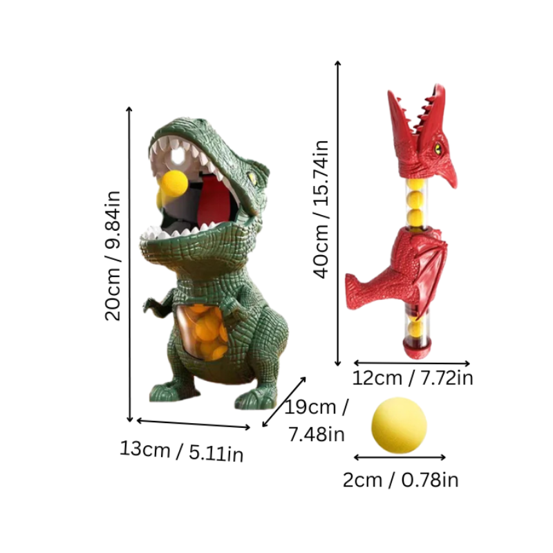 Dinosaure qui tire – jeu d'adresse de tir pour enfants