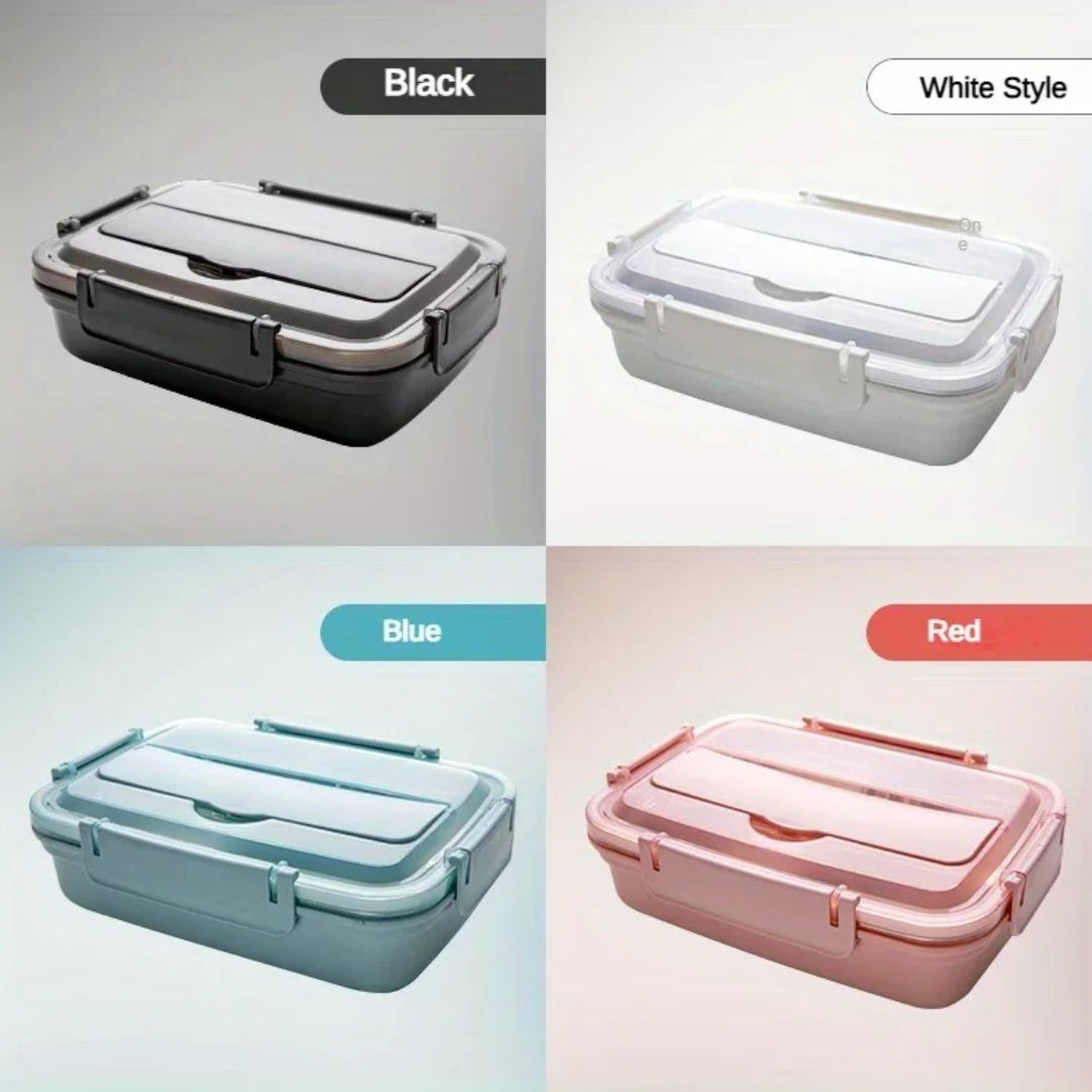 Lunchbox ze stali nierdzewnej, szczelny, BPA-free pojemnik bento