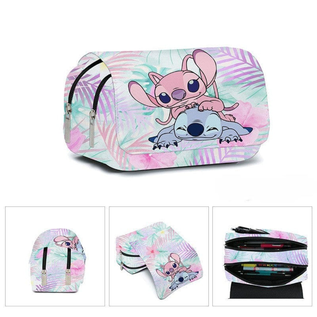 Piórnik z klapką, design Stitch