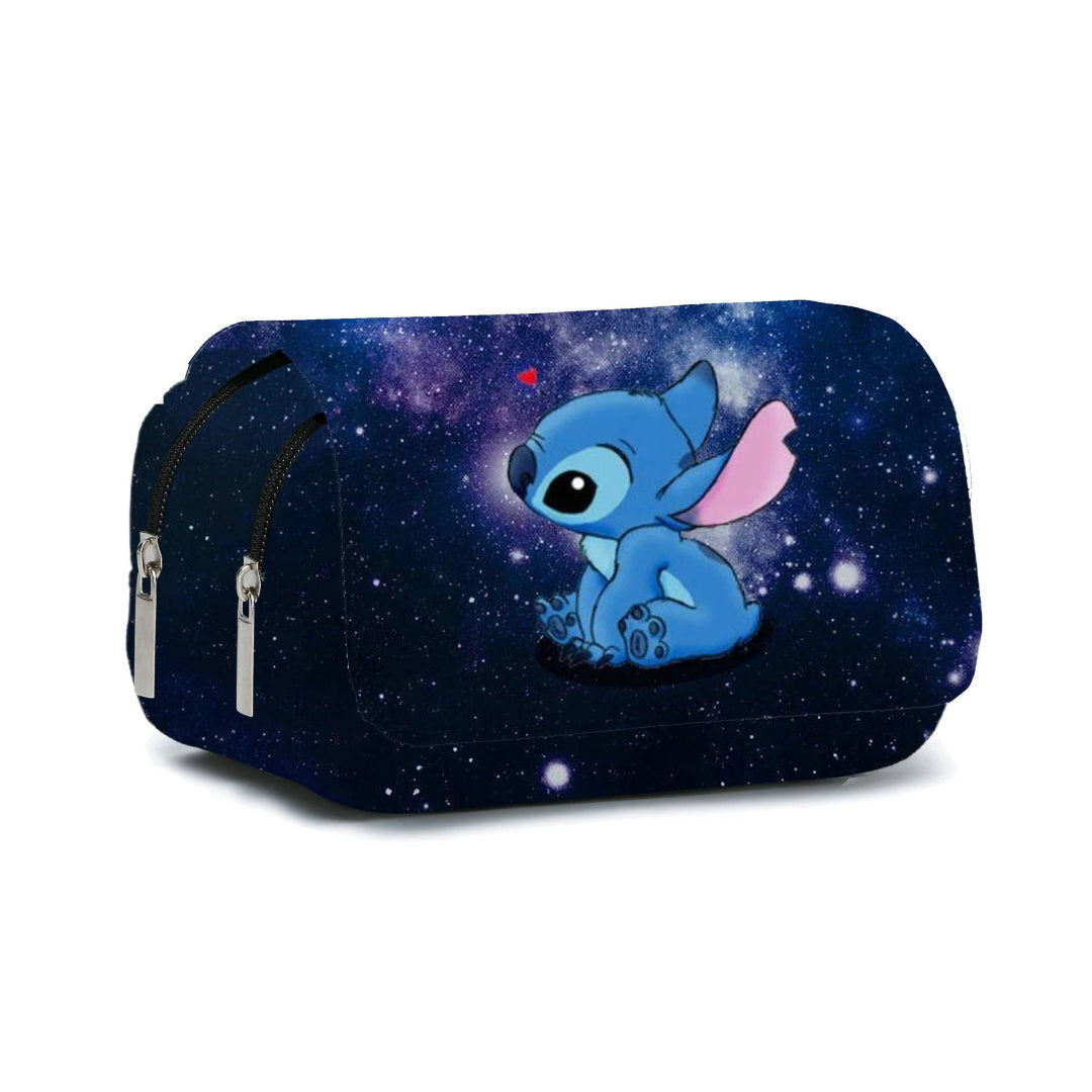 Piórnik z klapką, design Stitch