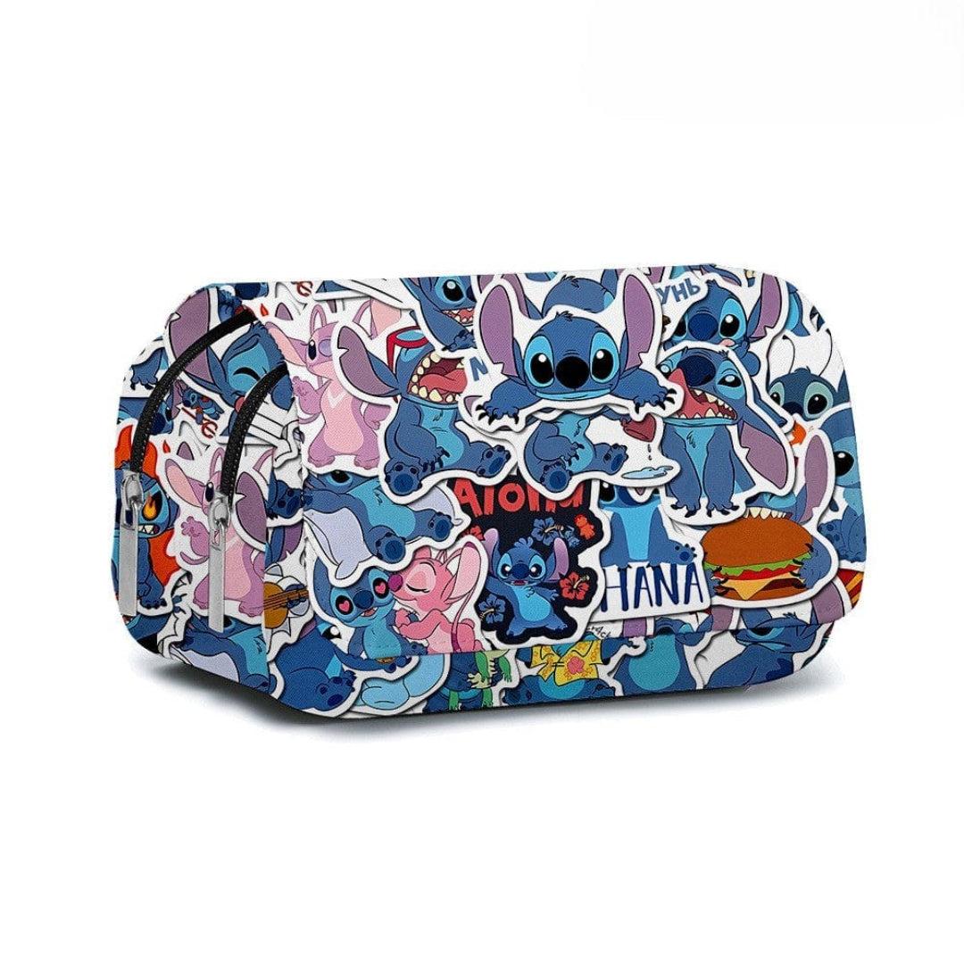 Piórnik z klapką, design Stitch