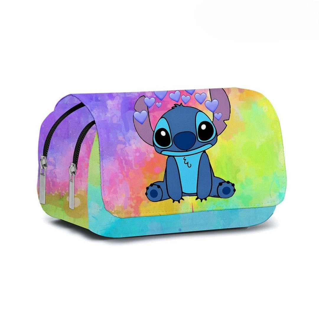 Piórnik z klapką, design Stitch