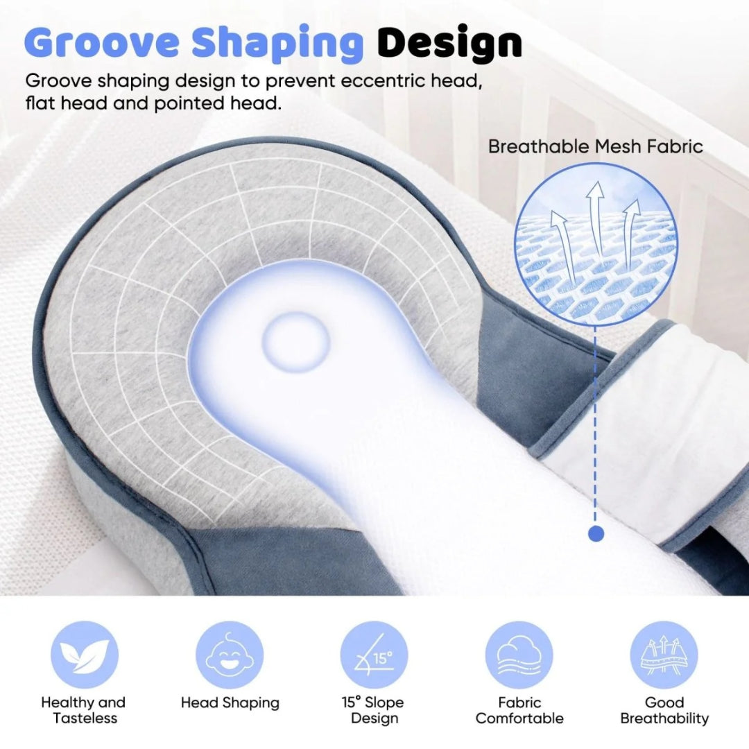 Poduszka dla niemowląt, ergonomiczne wsparcie snu