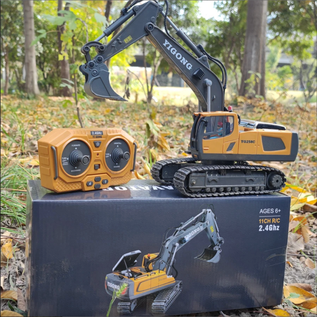 Zdalnie sterowany samochód zabawkowy – funkcja hydrauliczna