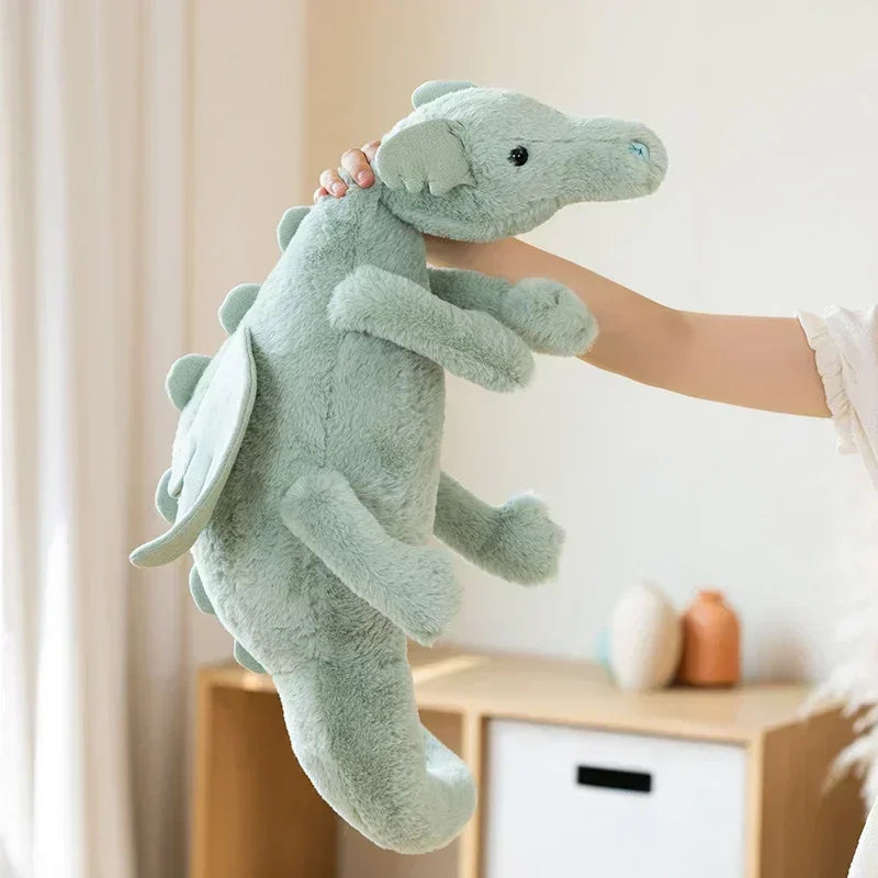Dragon en peluche à câliner – peluche douce disponible en plusieurs tailles