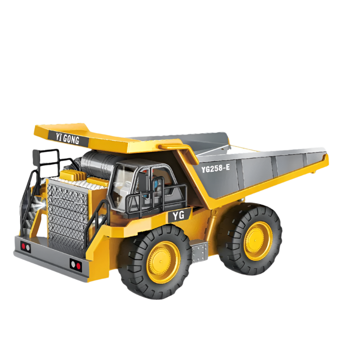 Zdalnie sterowany samochód zabawkowy – funkcja hydrauliczna