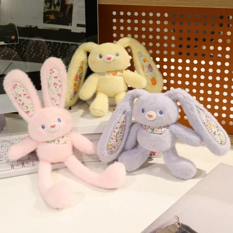 Lapin en peluche à câliner – jouet sensoriel doux