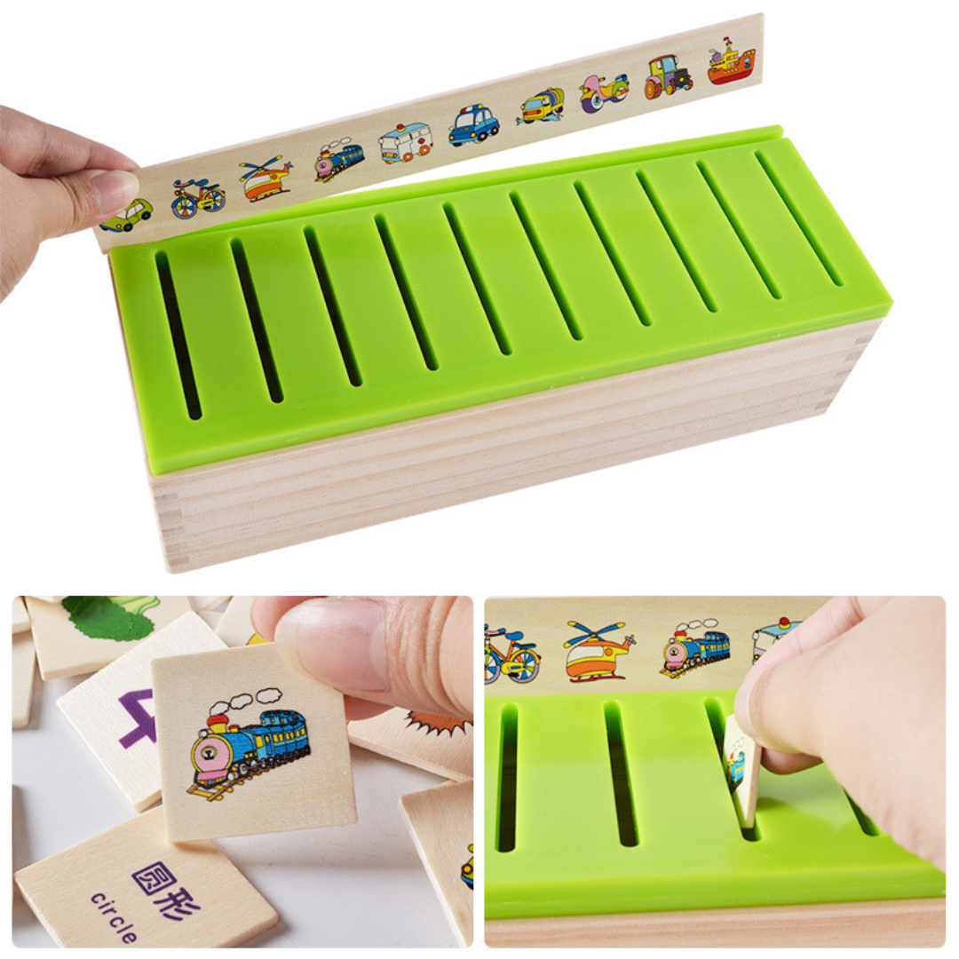 Wooden Sorting Box for Children