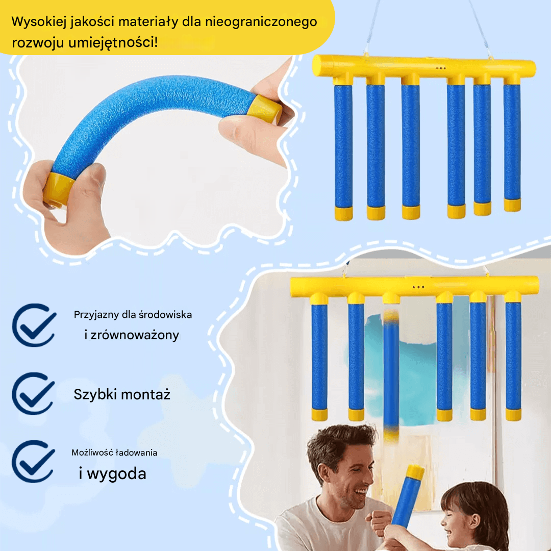 Wisząca gra treningowa reakcji, zabawka rozwijająca koordynację ręka-oko