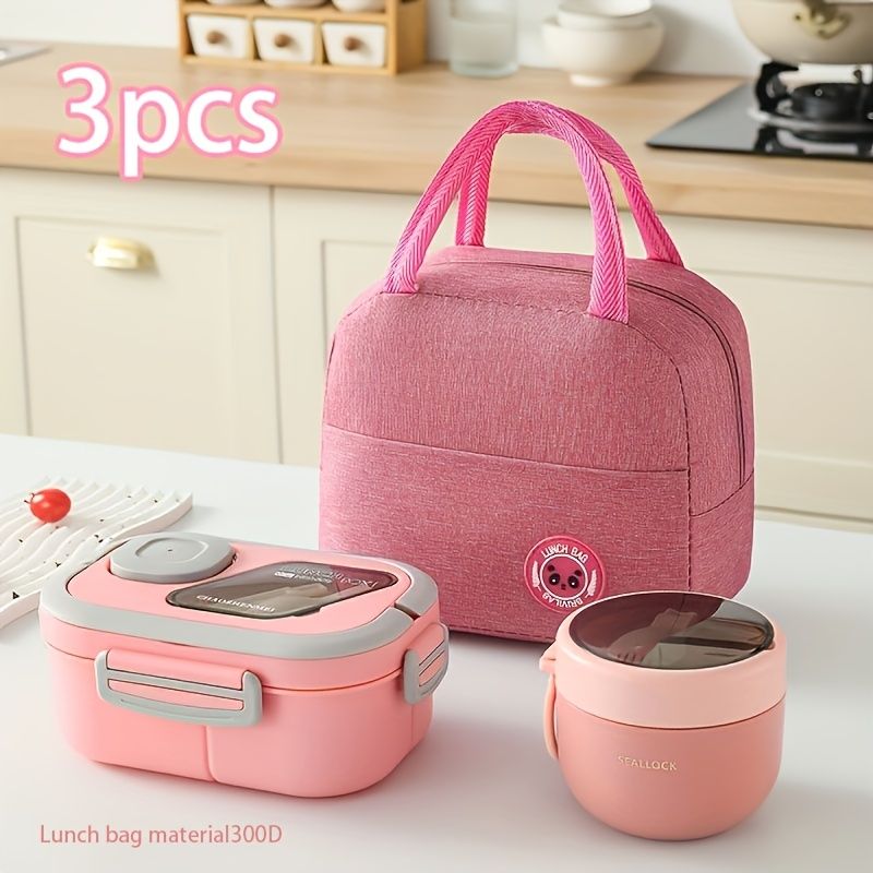 Zestaw lunchbox + torba termiczna + kubek śniadaniowy dla dzieci