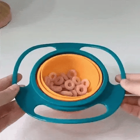 Bol pour enfants 360° – anti-renversement, pour apprendre à manger seul