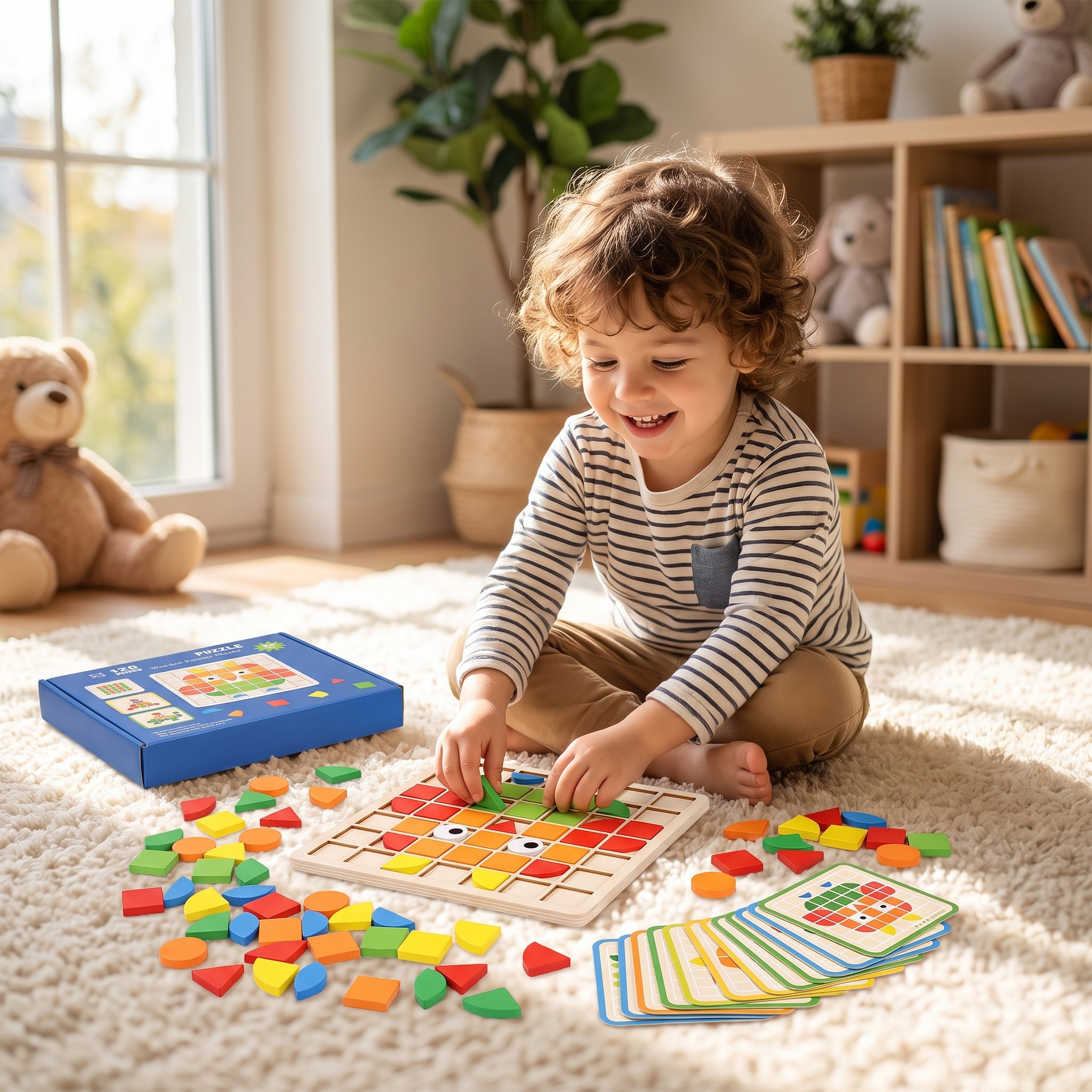 Puzzle-ogród – sensoryczna układanka edukacyjna dla dzieci