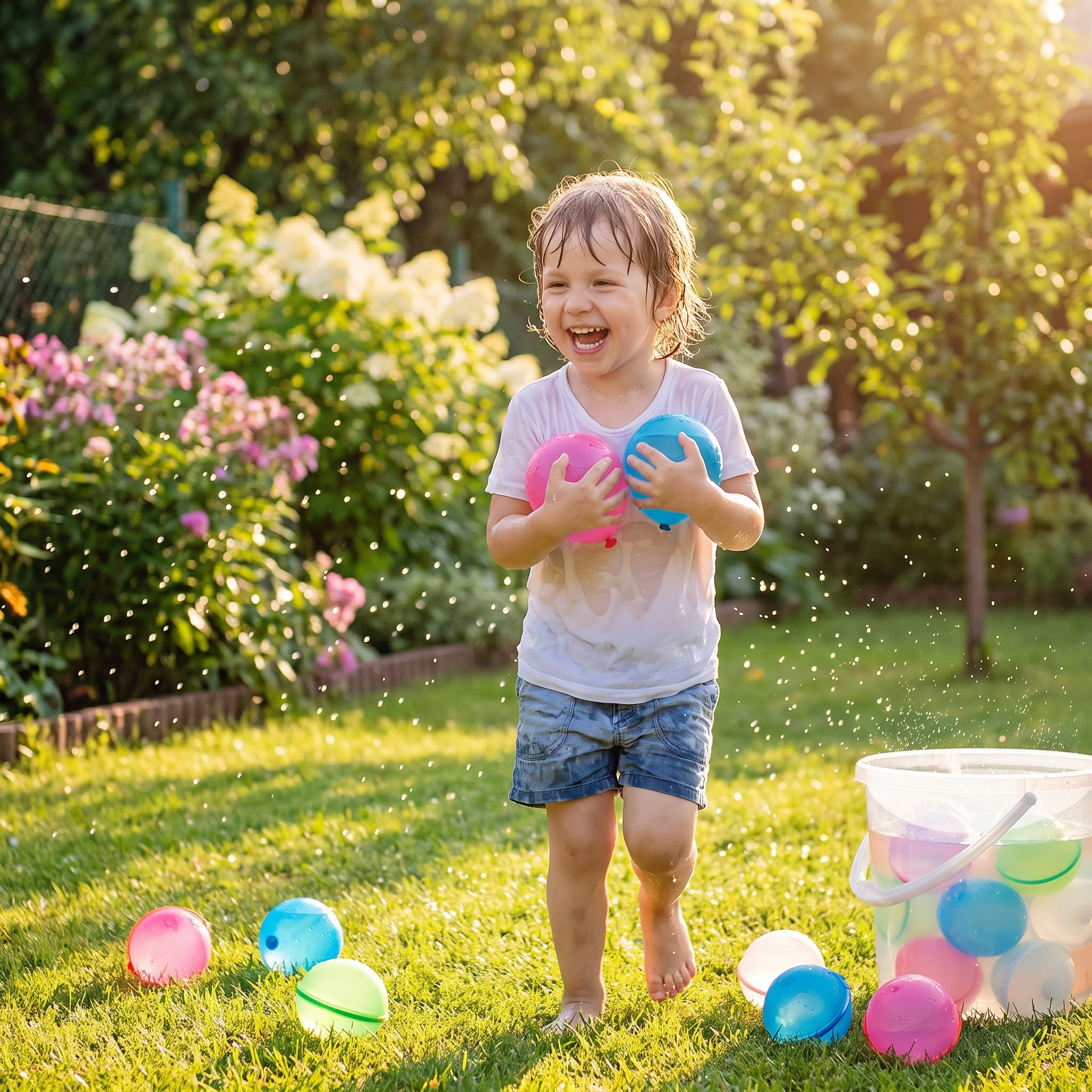 Wielorazowe balony wodne – zestaw do letniej zabawy w wodzie