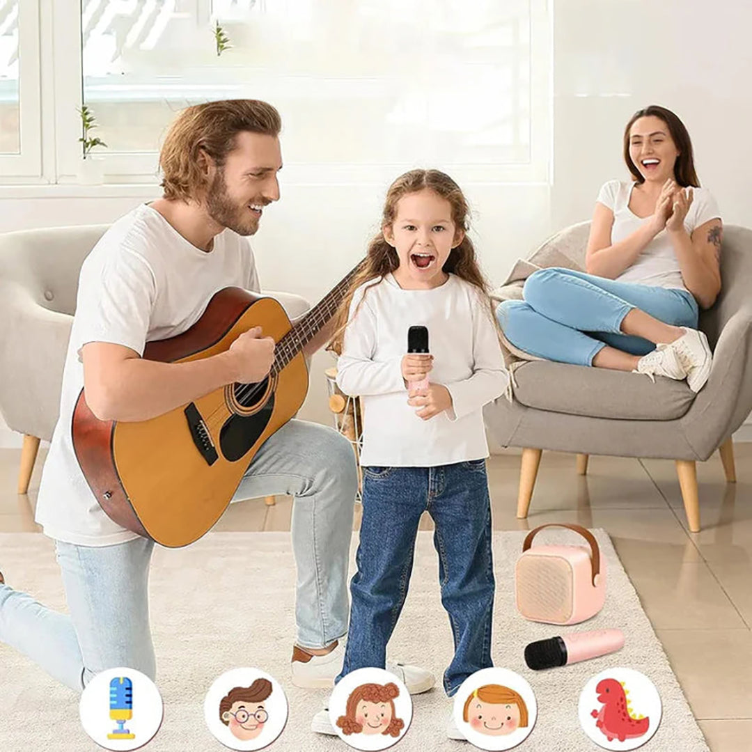 Przenośny Zestaw Karaoke – Śpiewająca Zabawa dla Młodych Wokalistów