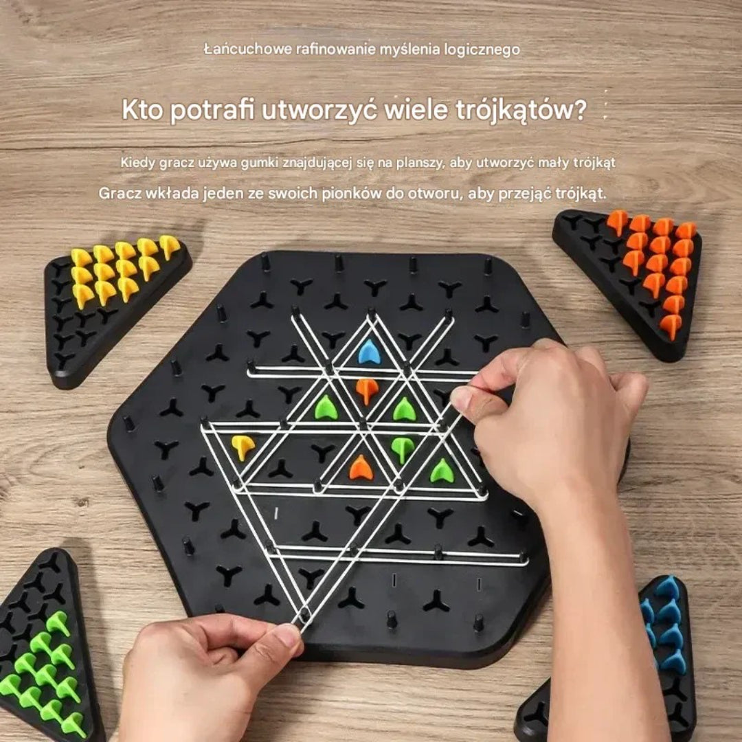 Strategiczna gra planszowa, Trójkątna gra logiczna