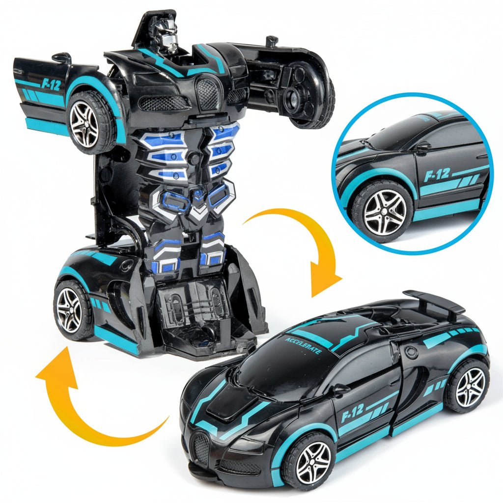 Auto zmieniające się w robota, sposób transformacji