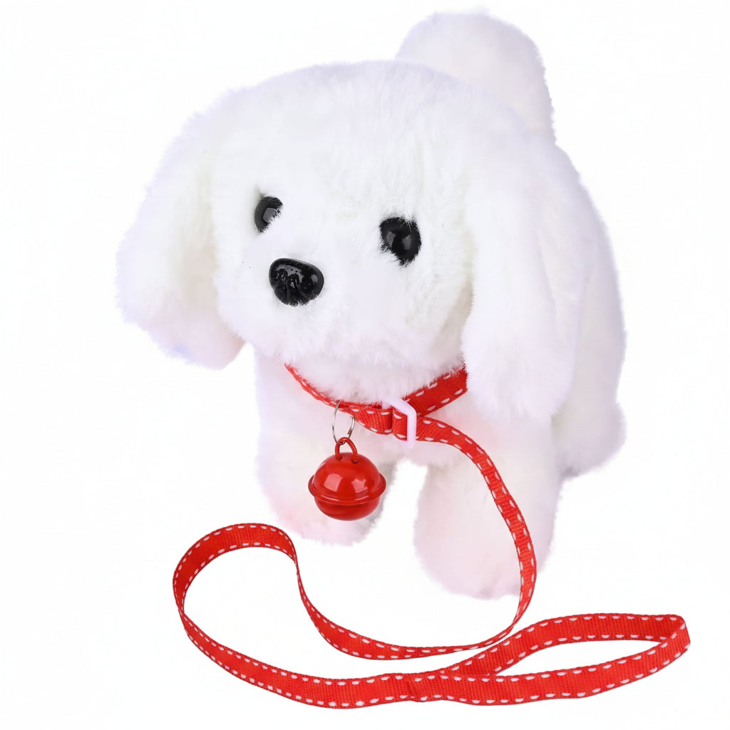 Interaktywny piesek na smyczy, bichon