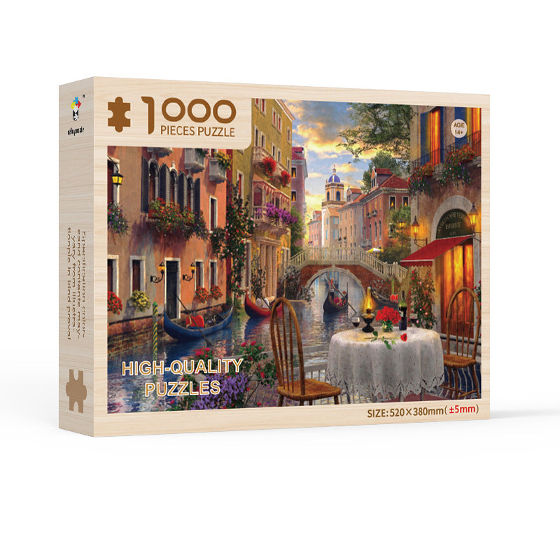Kalendarz adwentowy z puzzlami, puzzle Wenecja