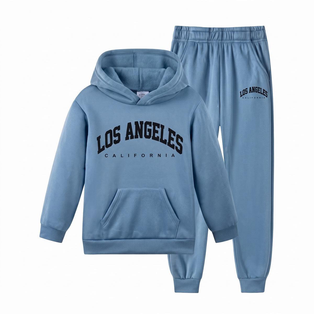 Komplet dresowy chłopięcy Los Angeles, szaroniebieski