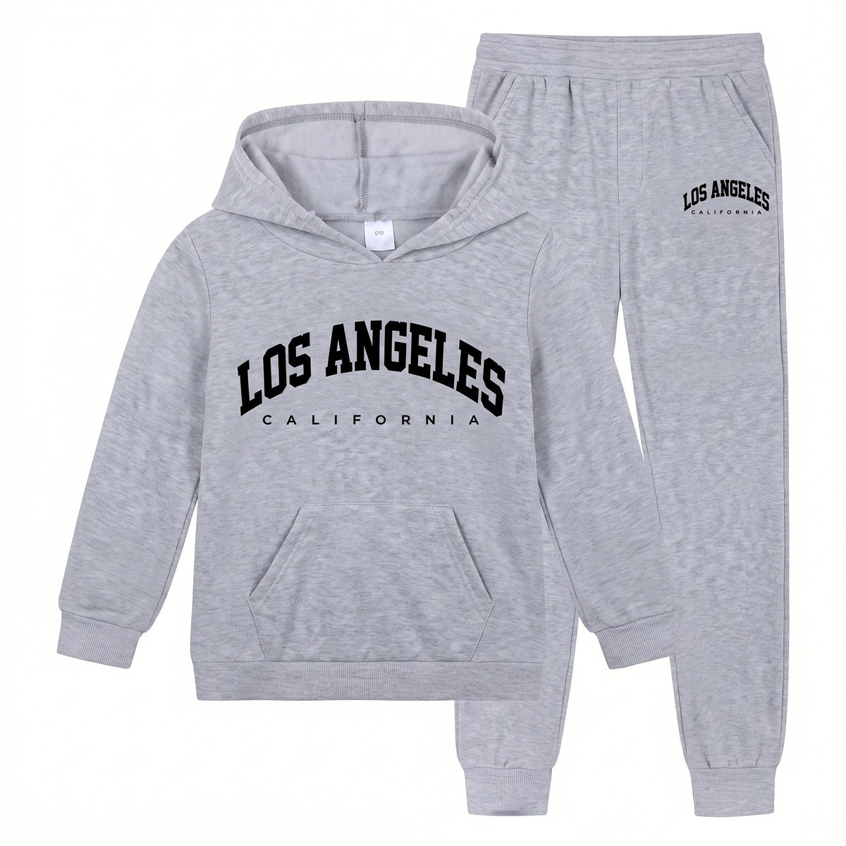 Komplet dresowy chłopięcy Los Angeles, jasnoszary