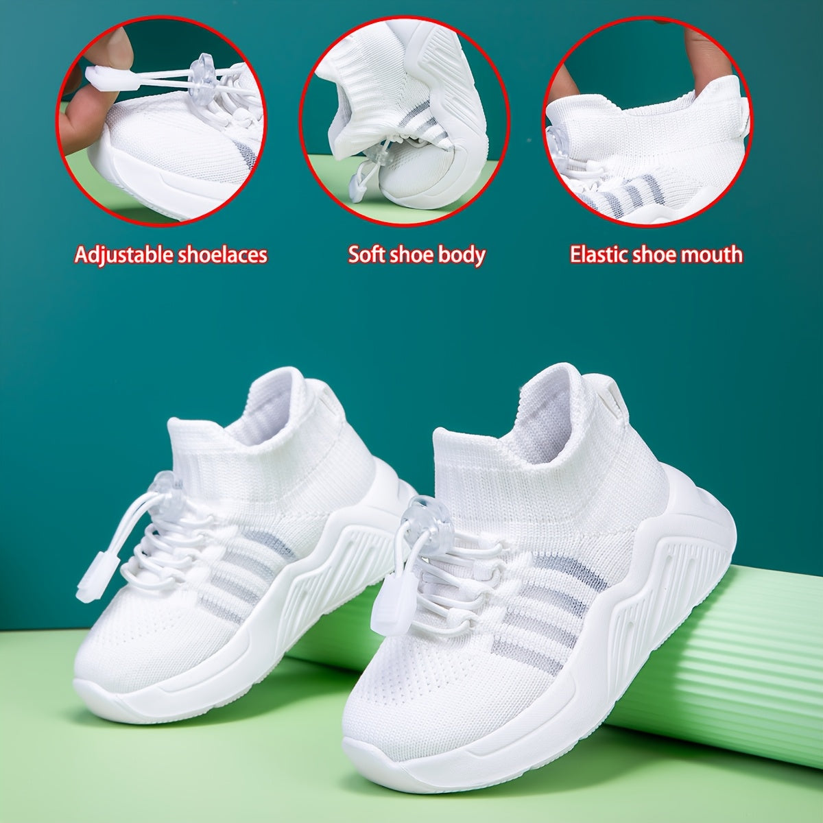 Lekkie sneakersy unisex dla dzieci – widok produktu 4 | Kidartsy